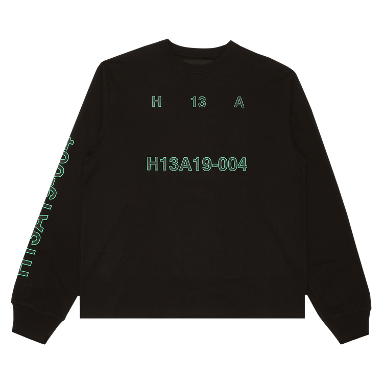 Hood by air top long sleeve striped polo