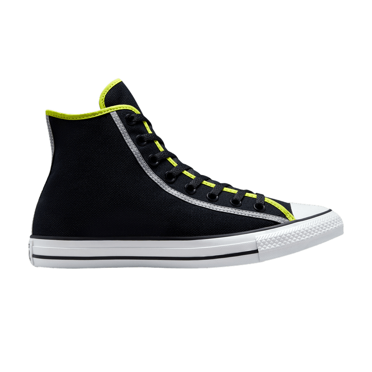 Chuck Taylor All Star High 'Black Lime Twist'