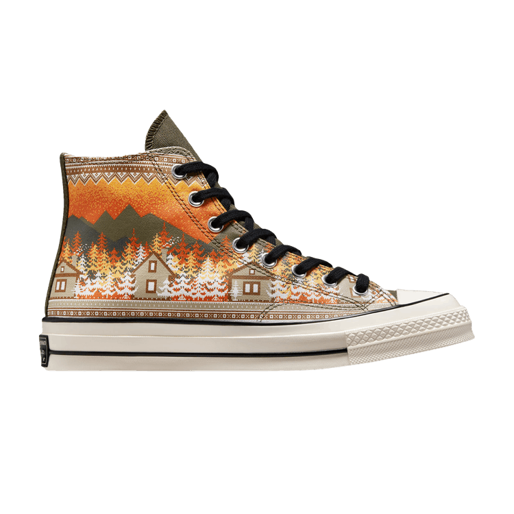 Chuck 70 High 'Holiday Sweater - Orange'