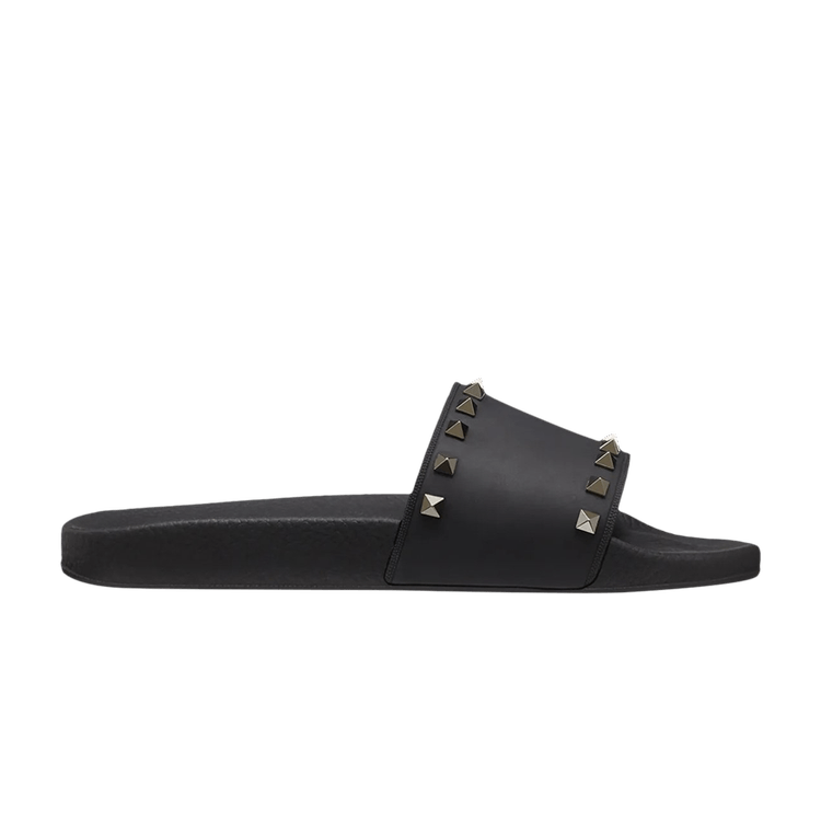 Valentino Rockstud Slide 'Black'