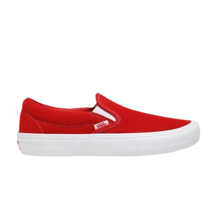 Slip-On Pro 'Suede - Red'