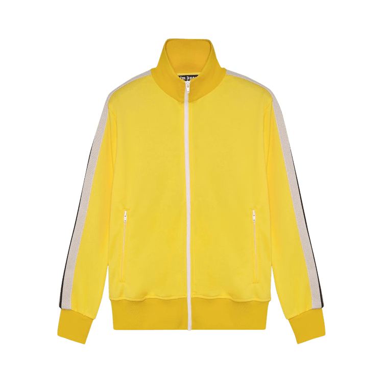 Palm angels track jacket yellow top