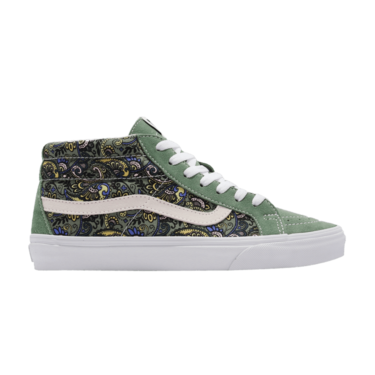 Sk8-Mid Reissue 'Paisley - Hedge Green'