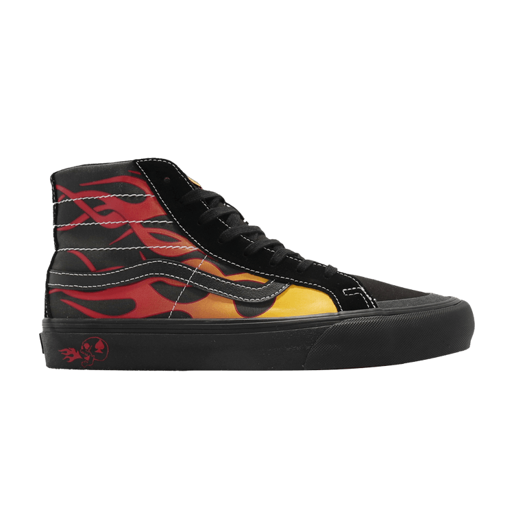 Drag Board x Sk8-Hi 138 Decon 'Black Fire'