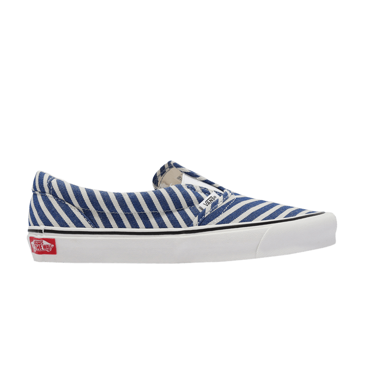 Classic Slip-On 'Twist Stripes - Navy'