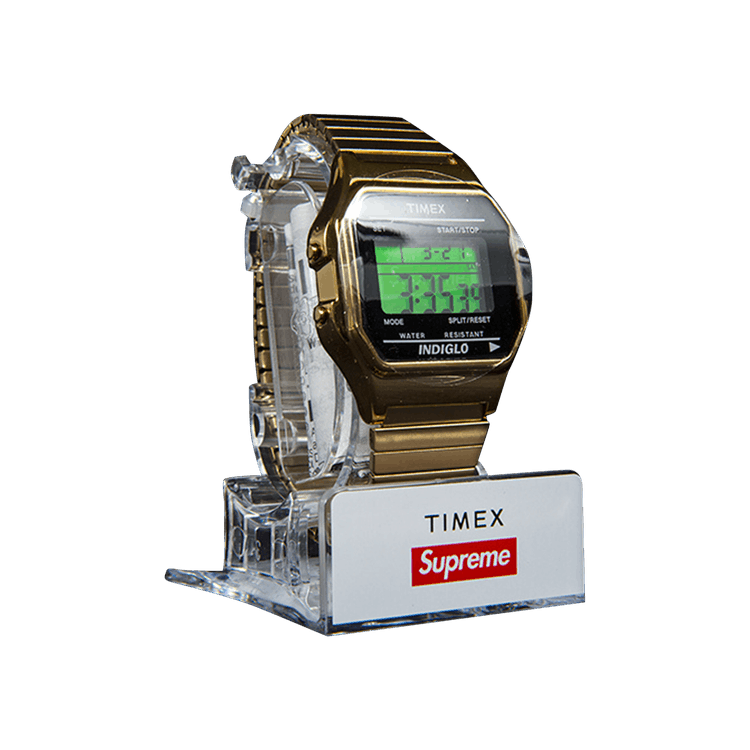 Supreme Timex Digital Watch 'Gold' | GOAT
