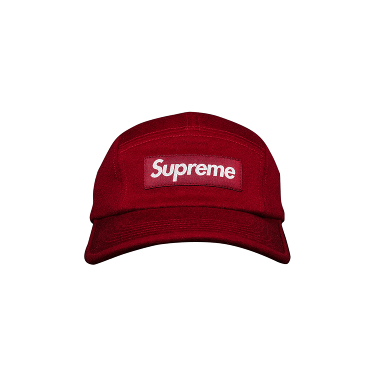 Buy Supreme Wool Camp Cap 'Red' - FW21H121 RED | GOAT
