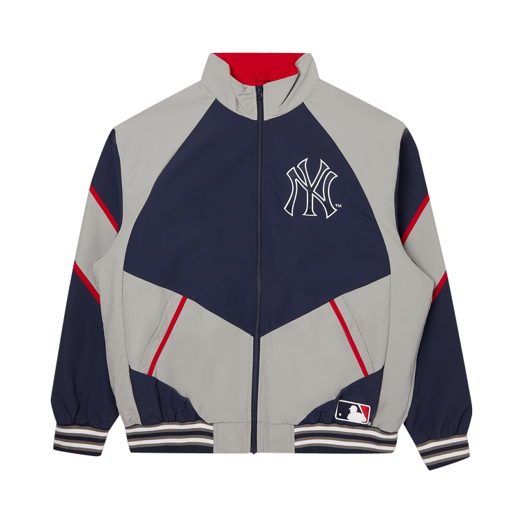 Supreme x New York Yankees Track Jacket 'Navy'
