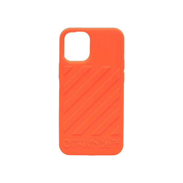 Buy Off-White Diag iPhone 12 Mini Case 'Orange
