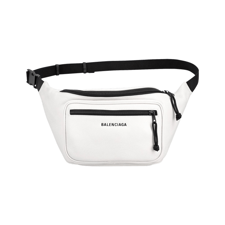 Balenciaga white fanny pack clearance