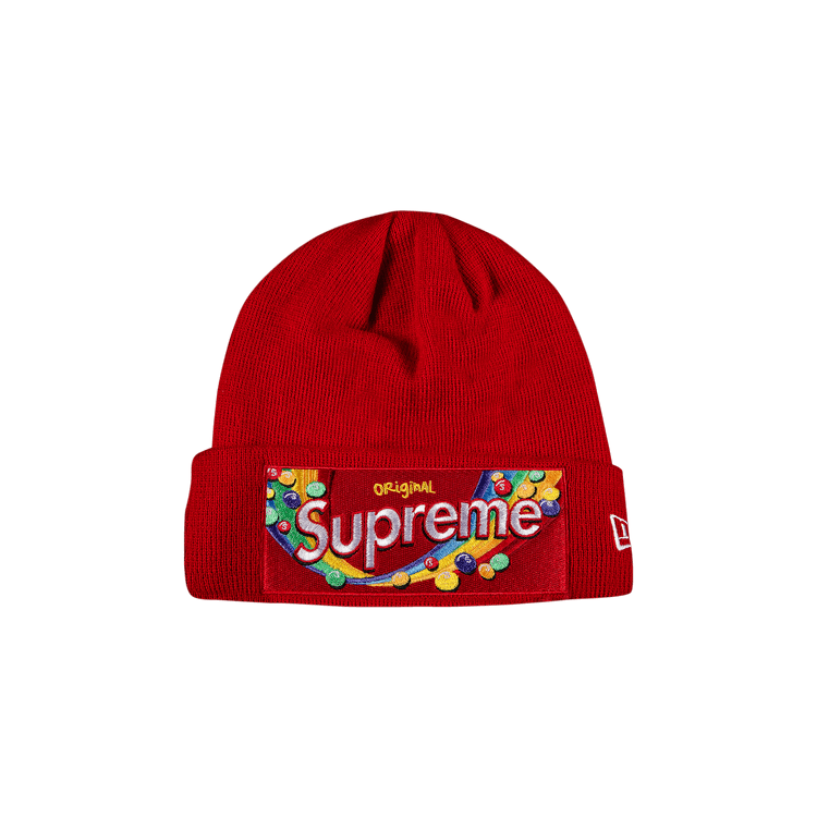 Buy Supreme x Skittles x New Era Beanie 'Red' - FW21BN2 RED 