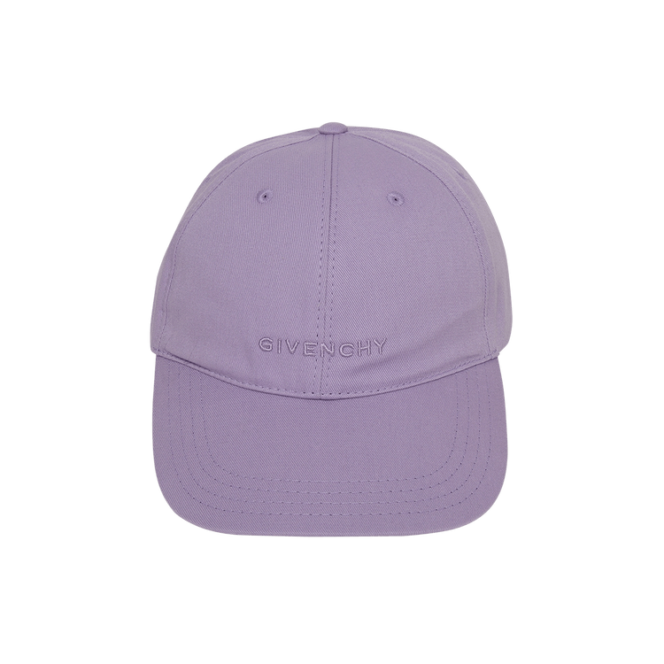 Givenchy Curved Cap With Embroided Logo 'Lilac' | GOAT