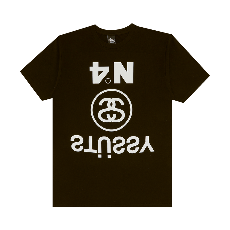 Buy Stussy Upside Down Tee 'Black' - 1903184 BLAC | GOAT