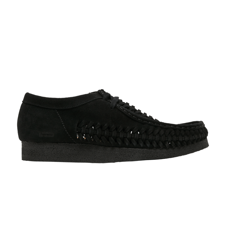 Buy Supreme x Clarks Woven Wallabee 'Black' - 261 60851