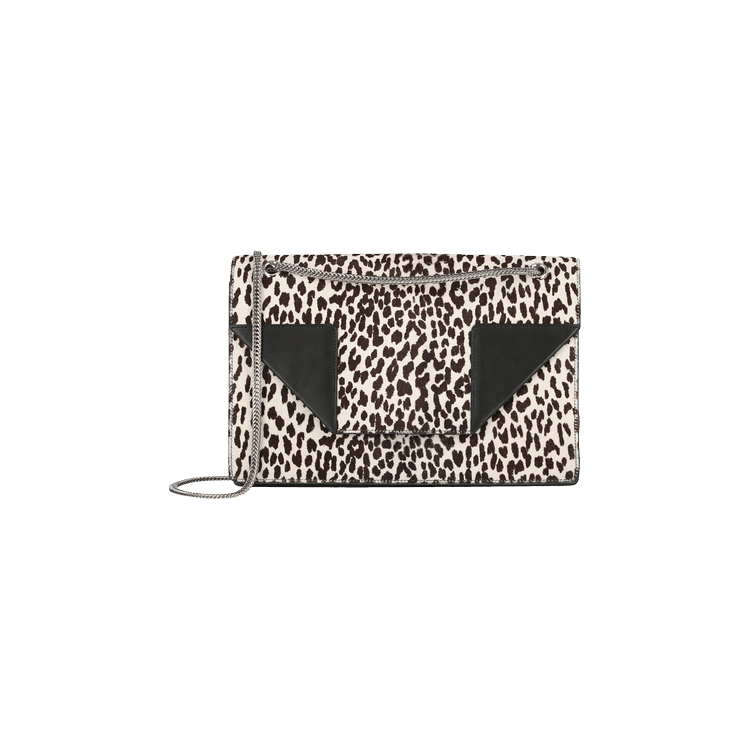 Saint Laurent Betty Leopard Shoulder Bag 'Multicolor' | GOAT