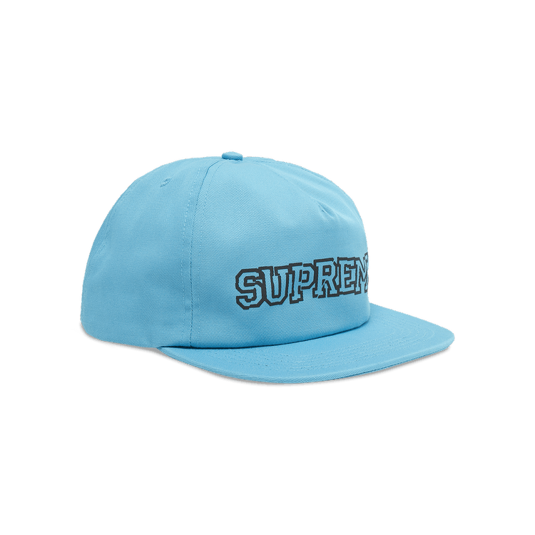 Buy Supreme Shattered Logo 5-Panel 'Turquoise' - FW21H127