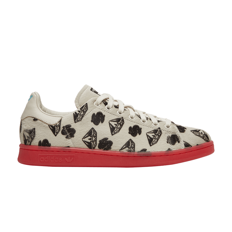 Adidas stan smith white pony hair store