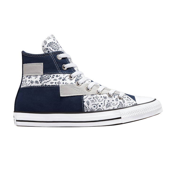 Chuck Taylor All Star High 'Paisley Patchwork - Midnight Navy'