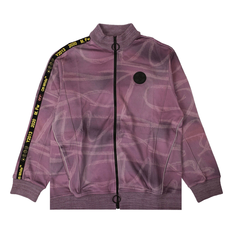 Size xl Off-White Spot Track Jacket 'Purple'