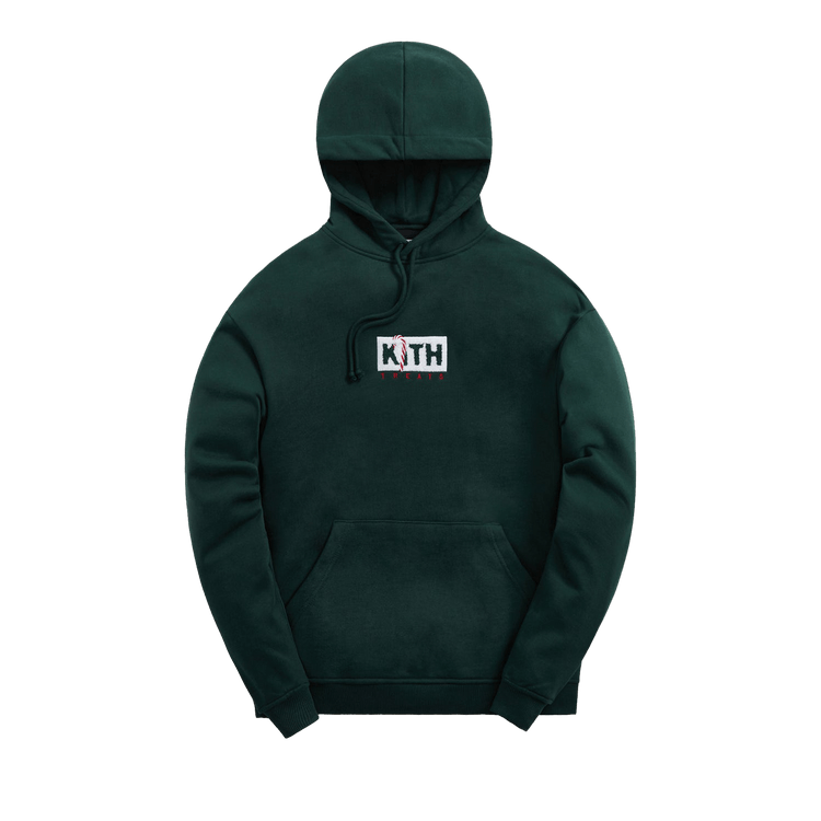 Buy Kith Treats Peppermint Box Logo Hoodie 'Stadium' - KHT030013