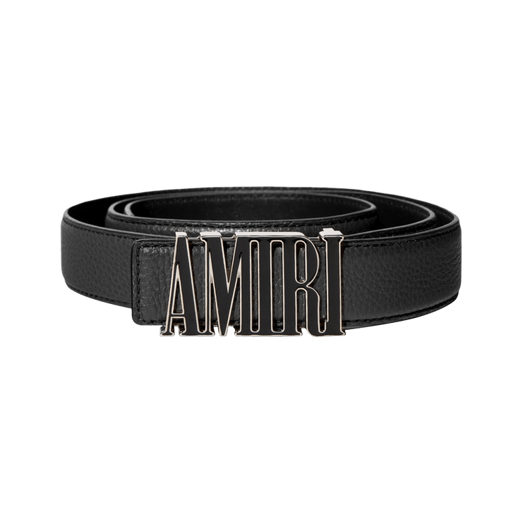AMIRI Core Logo Buckle Belt Black/Black/Gold-tone メンズ - JP