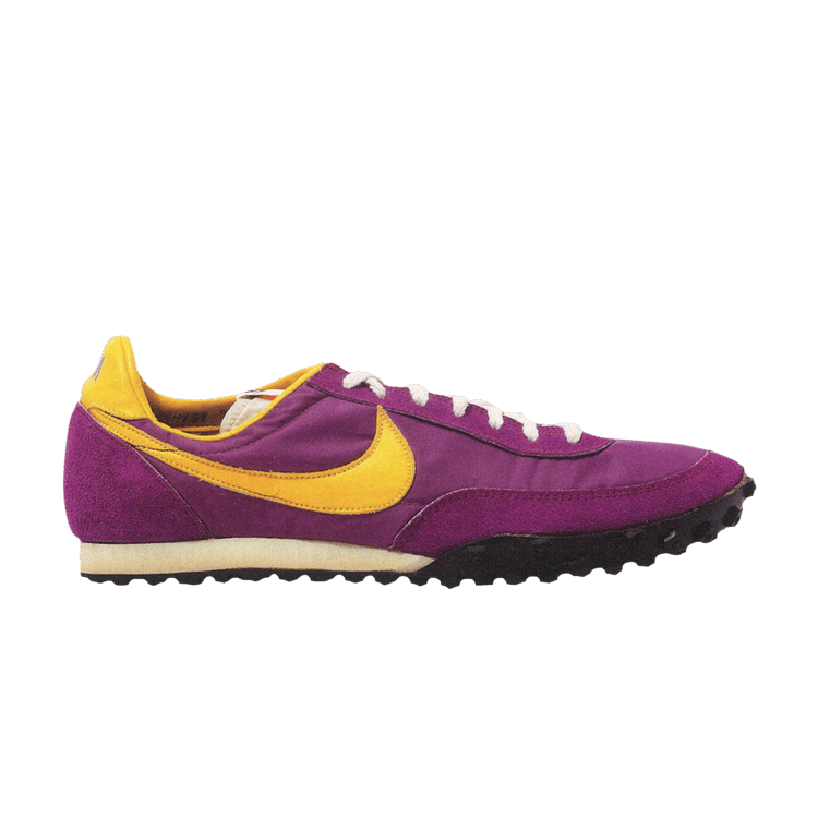 nike waffle racer purple