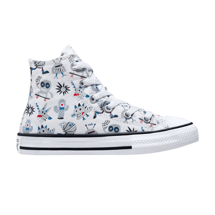 Chuck Taylor All Star High PS 'Creatures - White Ash Stone'