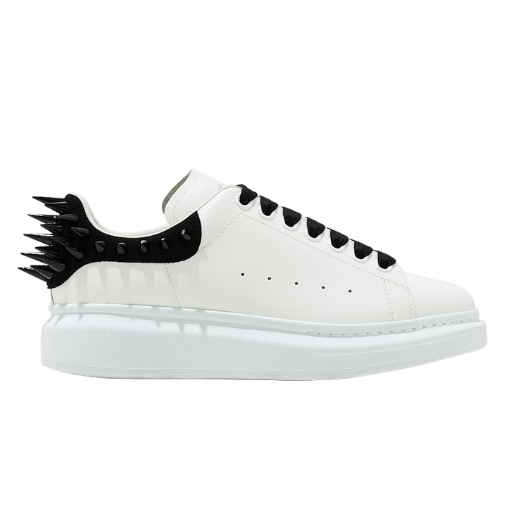 Buy Alexander McQueen Wmns Oversized Sneaker White Black 676706 WIAFL 9061 GOAT