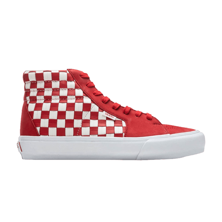 Style 38 'Leather Woven - Red Blanc'