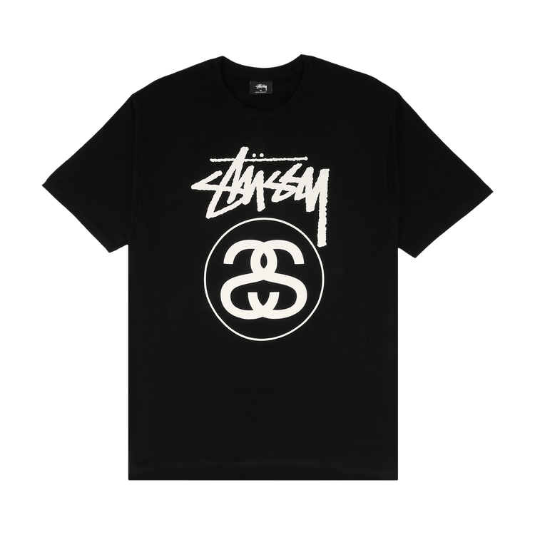 Size s Stussy Stock Link Tee 'Black'