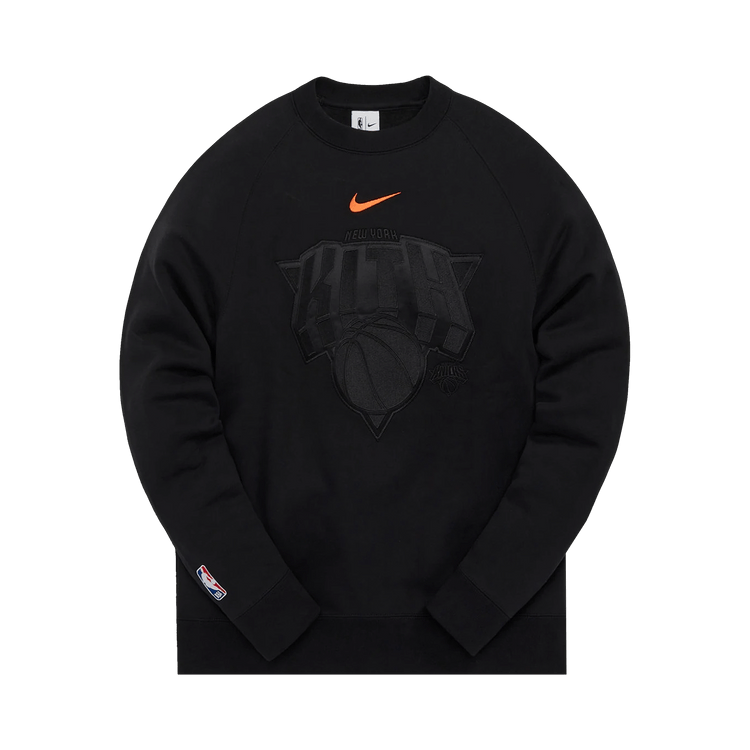 ネット限定お買い得商品 - ショップチャンネル New For Nike & Kith Buy York 'Black Crewneck Fleece Knicks トップス
