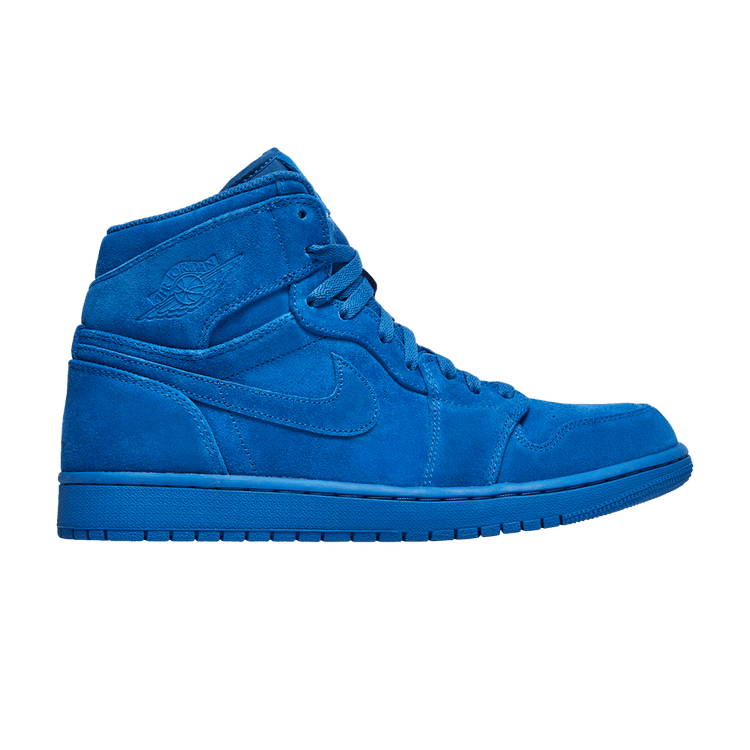Air jordan retro blue suede online