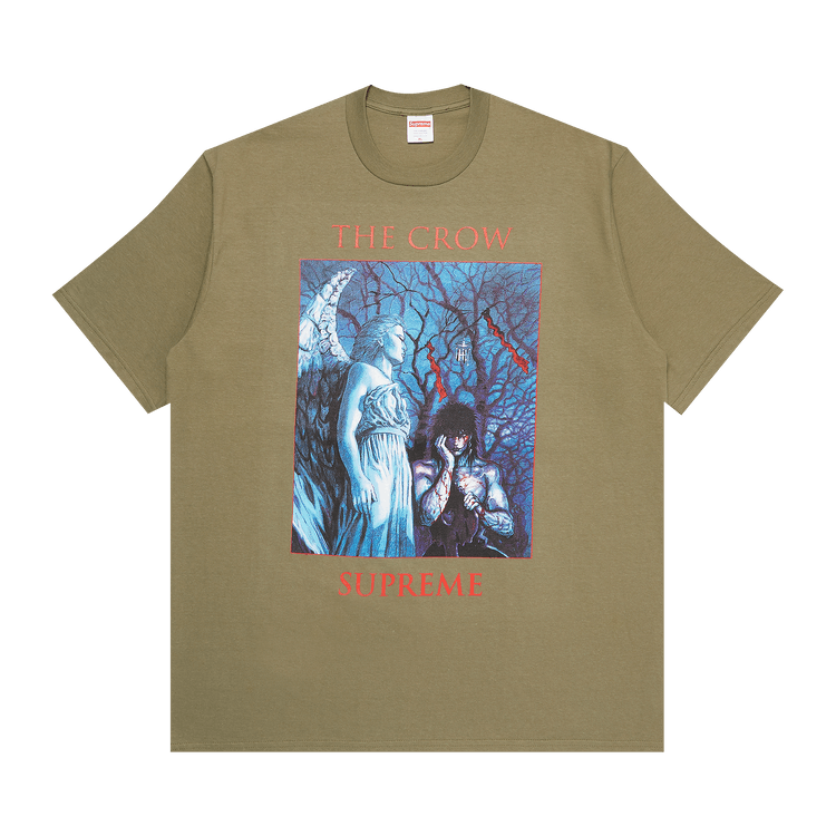 Buy Supreme x The Crow Tee 'Light Olive' - FW21T41 LIGHT Buy Supreme x The Crow Tee 'Light Olive' - FW21T41 LIGHT