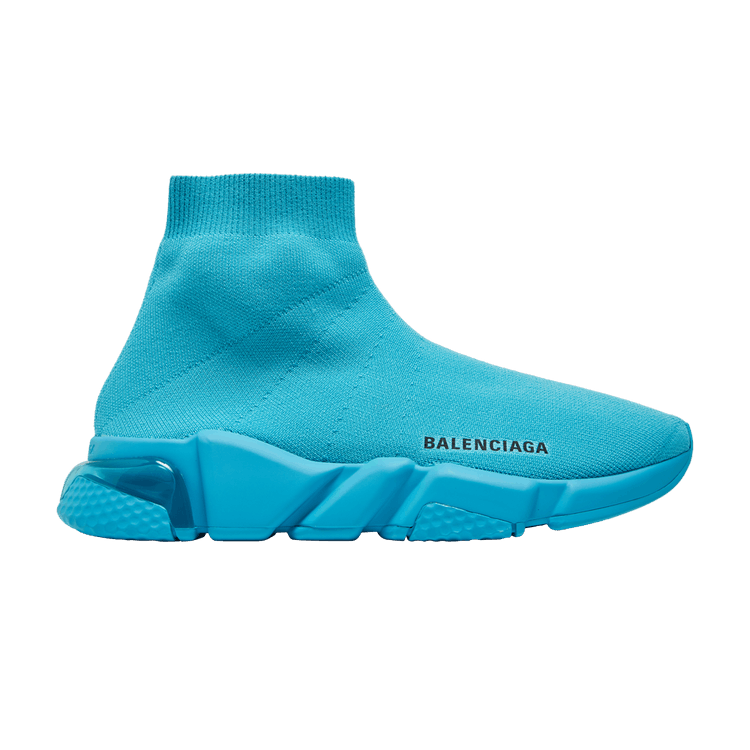 Balenciaga speed trainer light blue top