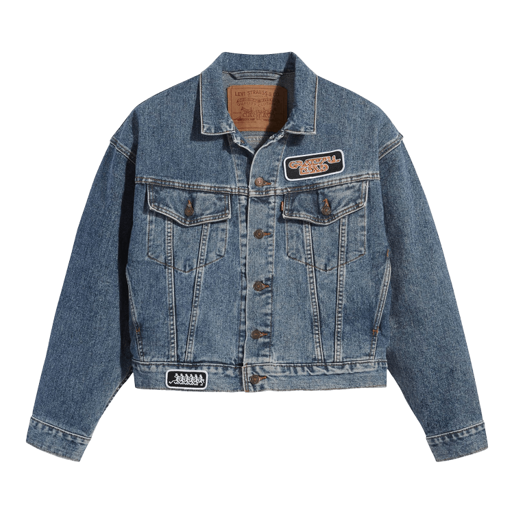 Buy Levi's x Grateful Dead Trucker Jacket 'Medium Wash