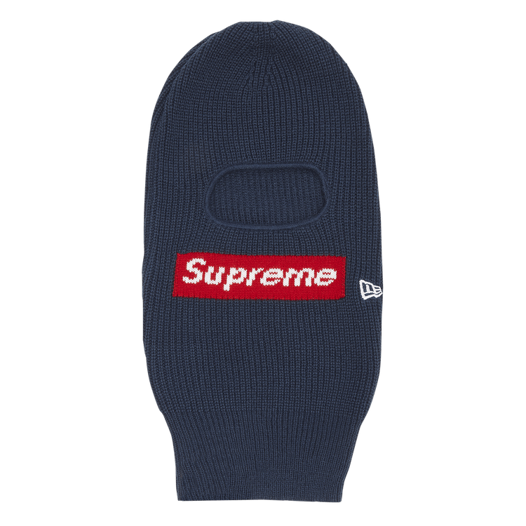 Buy Supreme x New Era Box Logo Balaclava 'Navy' - FW21BN58 NAVY | GOAT