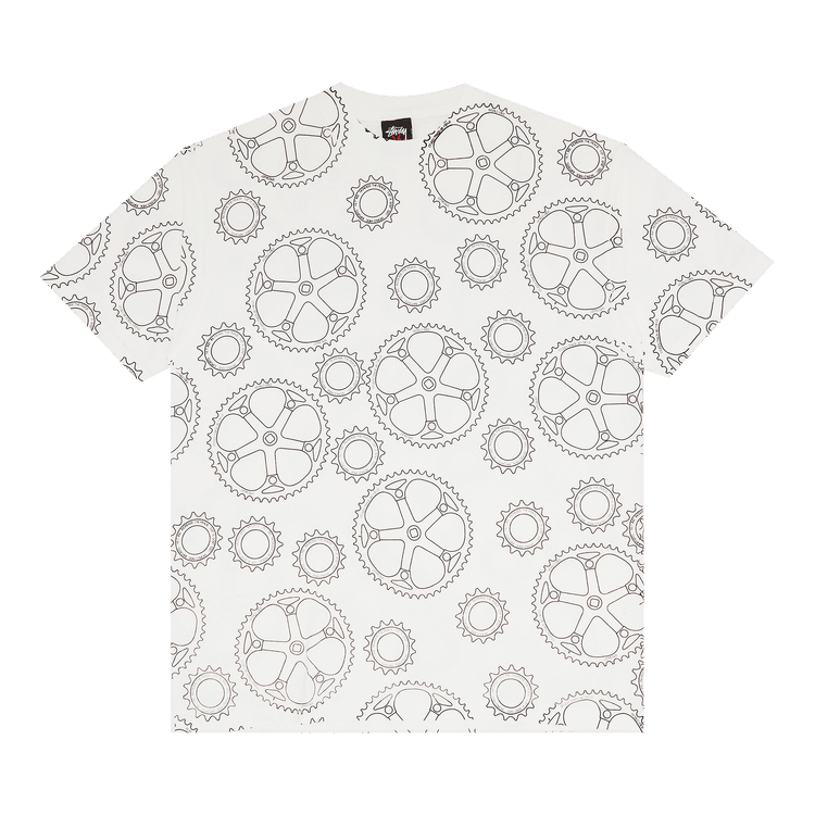 Buy Stussy Gear Increase The Peace Monogram Circle Tee 'Red' - 0535  100000103ITPM RED