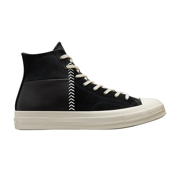 Chuck 70 Crafted Leather High 'Black Egret'