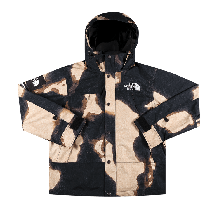 Buy Supreme x The North Face Bleached Denim Print Mountain Jacket Black FW21J55 BLACK GOAT CA