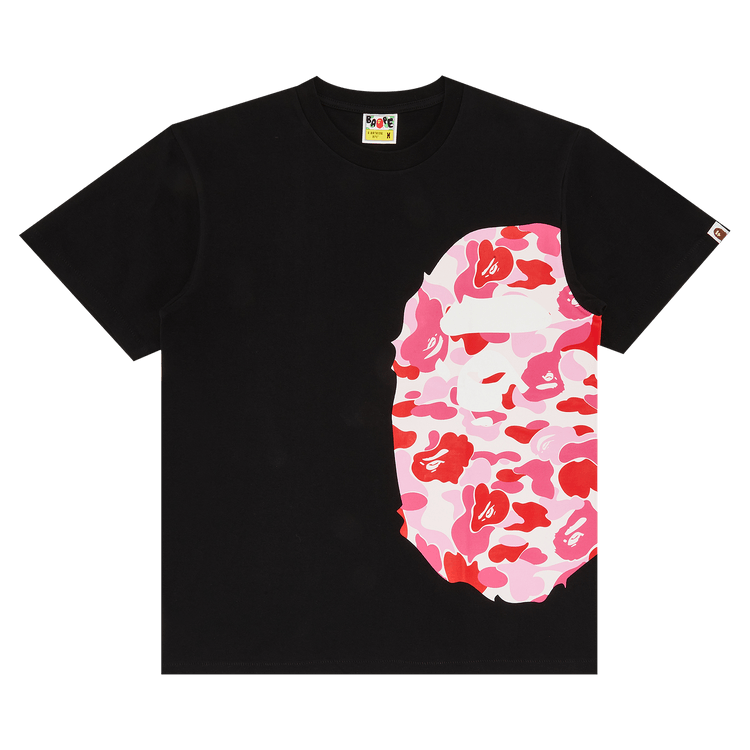 Size xxl BAPE ABC Side Big Ape Head Tee Black Pink
