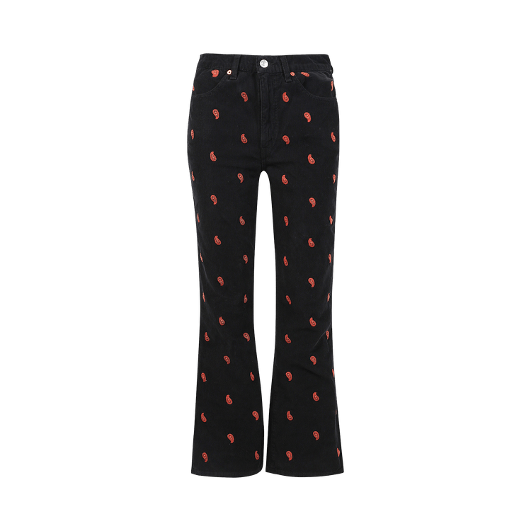 Buy Re/Done 70's Loose Flare 'Washed Black' - 552 3W7FPT WASH | GOAT