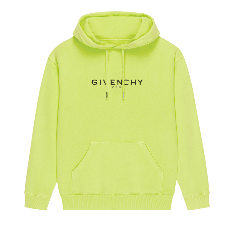 Givenchy Long-Sleeve Hoodie 'Fluo Yellow' | GOAT
