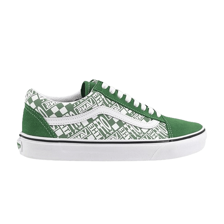 Old Skool 'Off The Wall - Green'