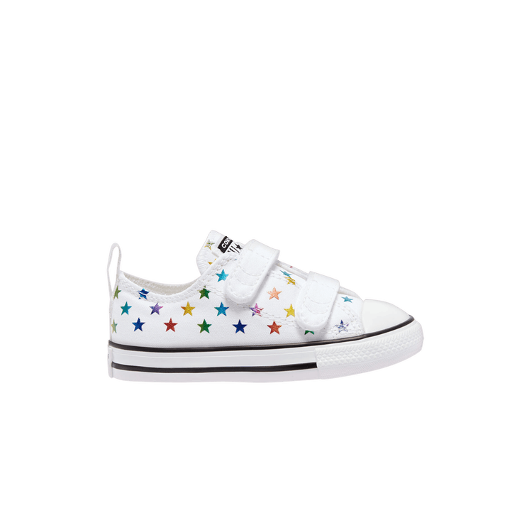 Chuck Taylor All Star Low TD 'Allover Metallic Stars - White'