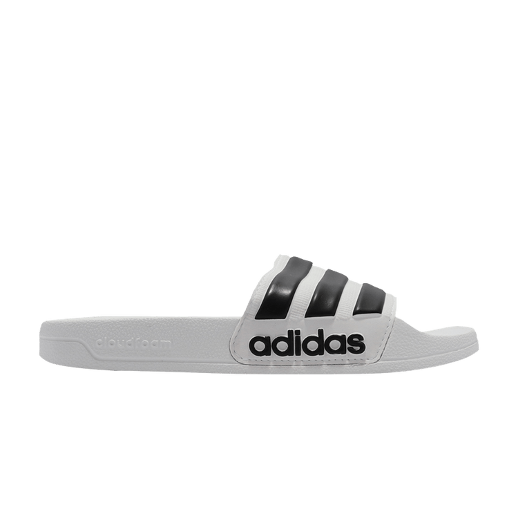 adidas Adilette Shower Slide 'White Black'