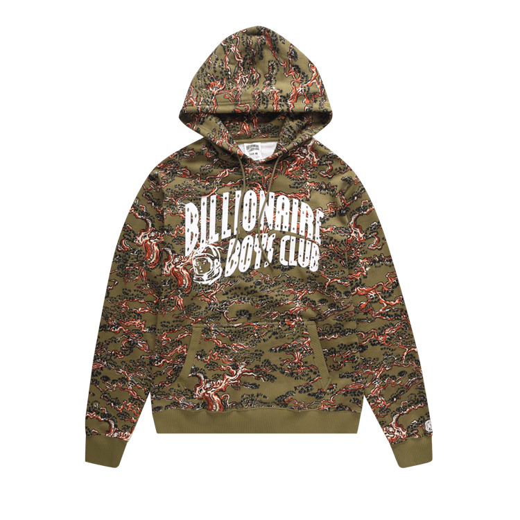 Billionaire Boys Club Camo Arch Hoodie Olive Drab Culture Circle
