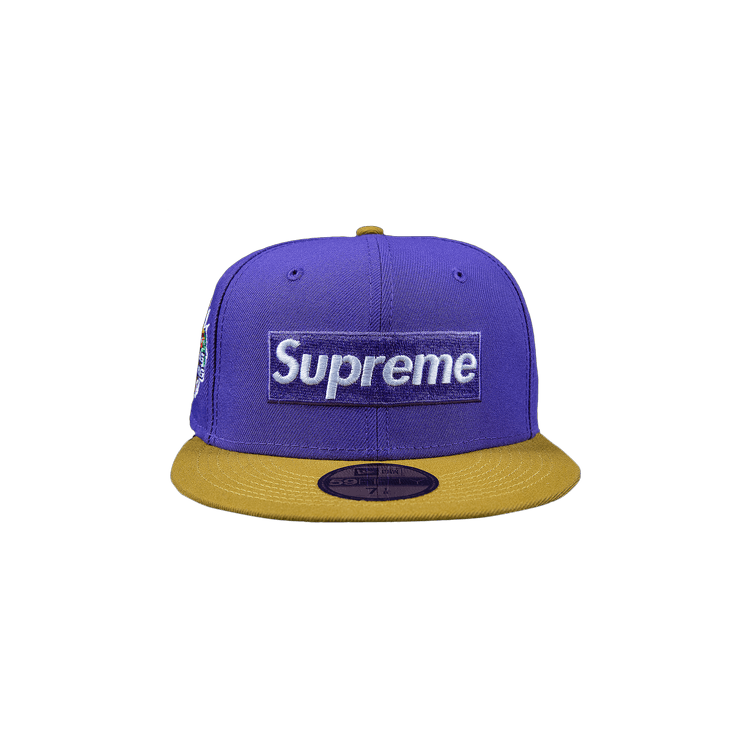 Supreme 2-Tone Box Logo New Era 'Purple'