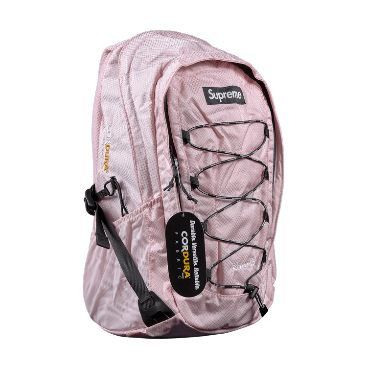 新品supreme x northface backpack rose pink