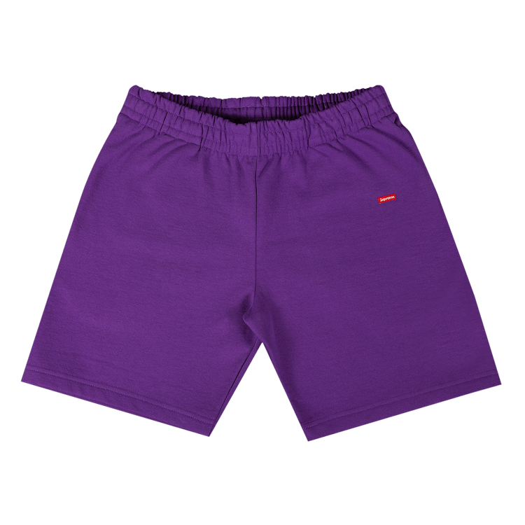 Buy Supreme Small Box Sweatshort 'Purple' - SS22SH29 PURPLE