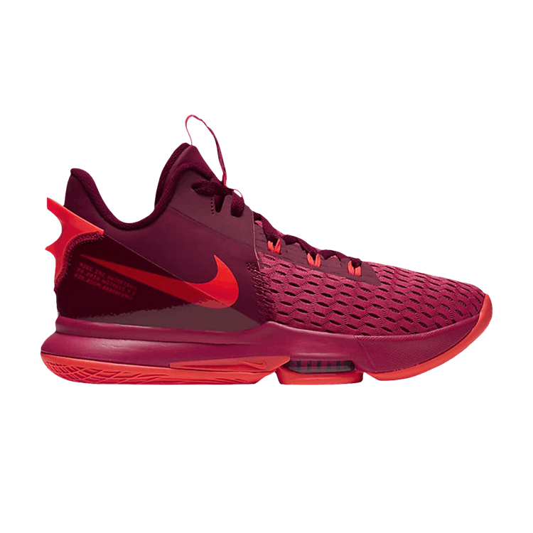 Nike lebron 5 red clearance